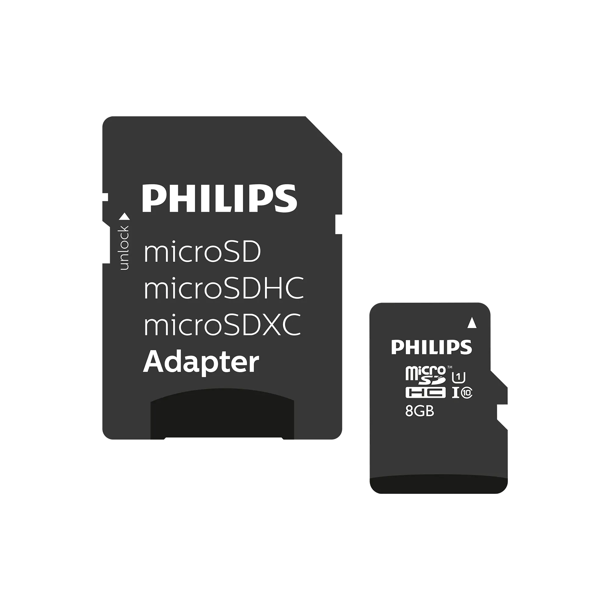 Philips microSDHC kaart UHS-I U1 8 GB