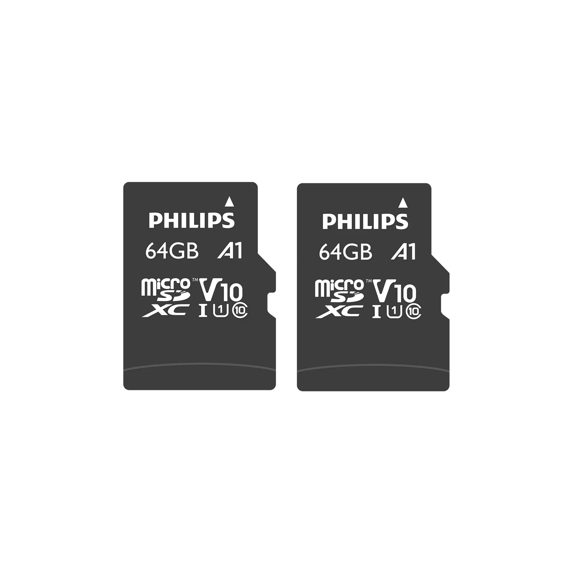 Philips microSDXC-Karte UHS-I U1 64 GB 2er-Pack