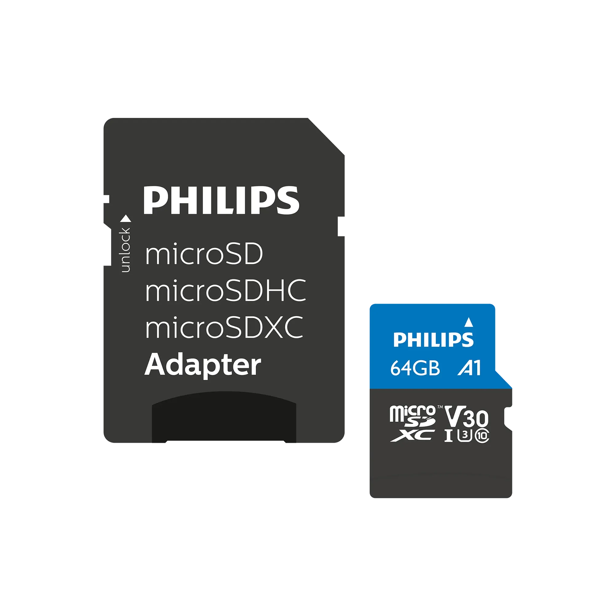 Philips microSDXC-Karte UHS-I U3 64 GB