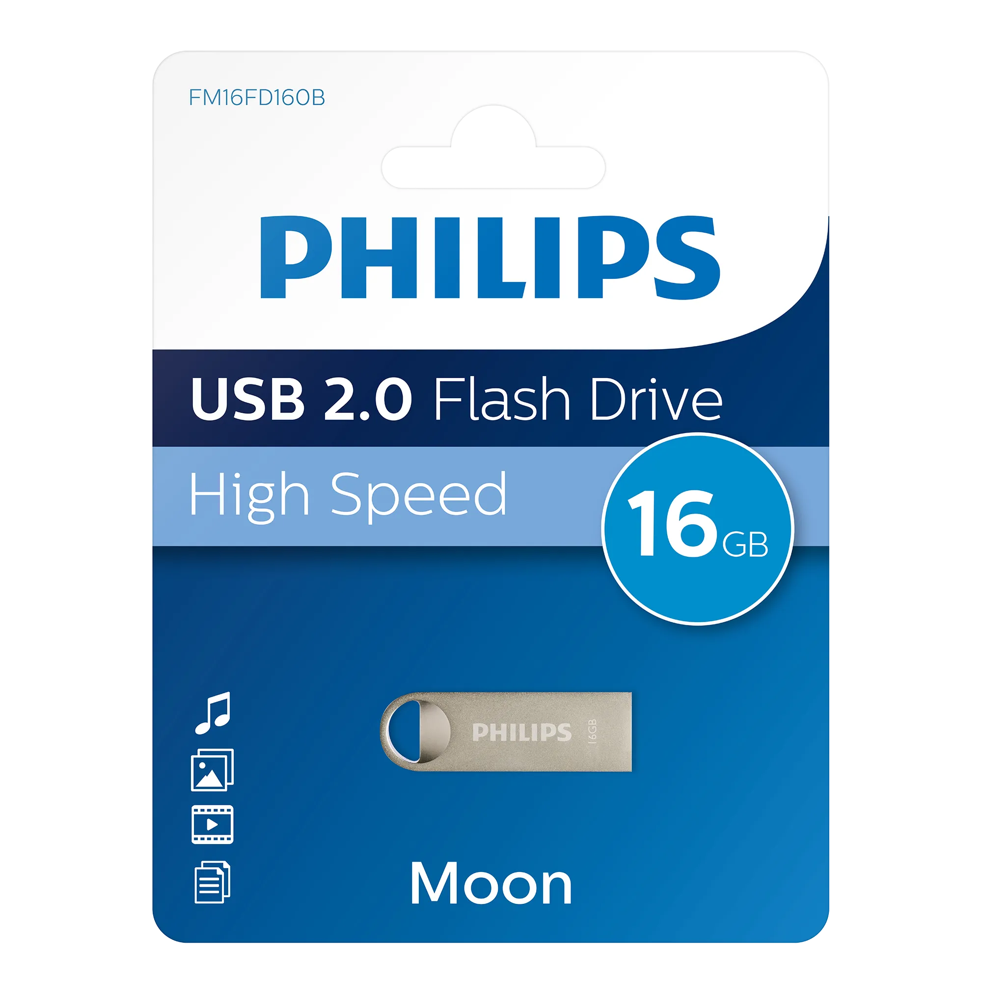 Philips USB 2.0 Moon 16 GB