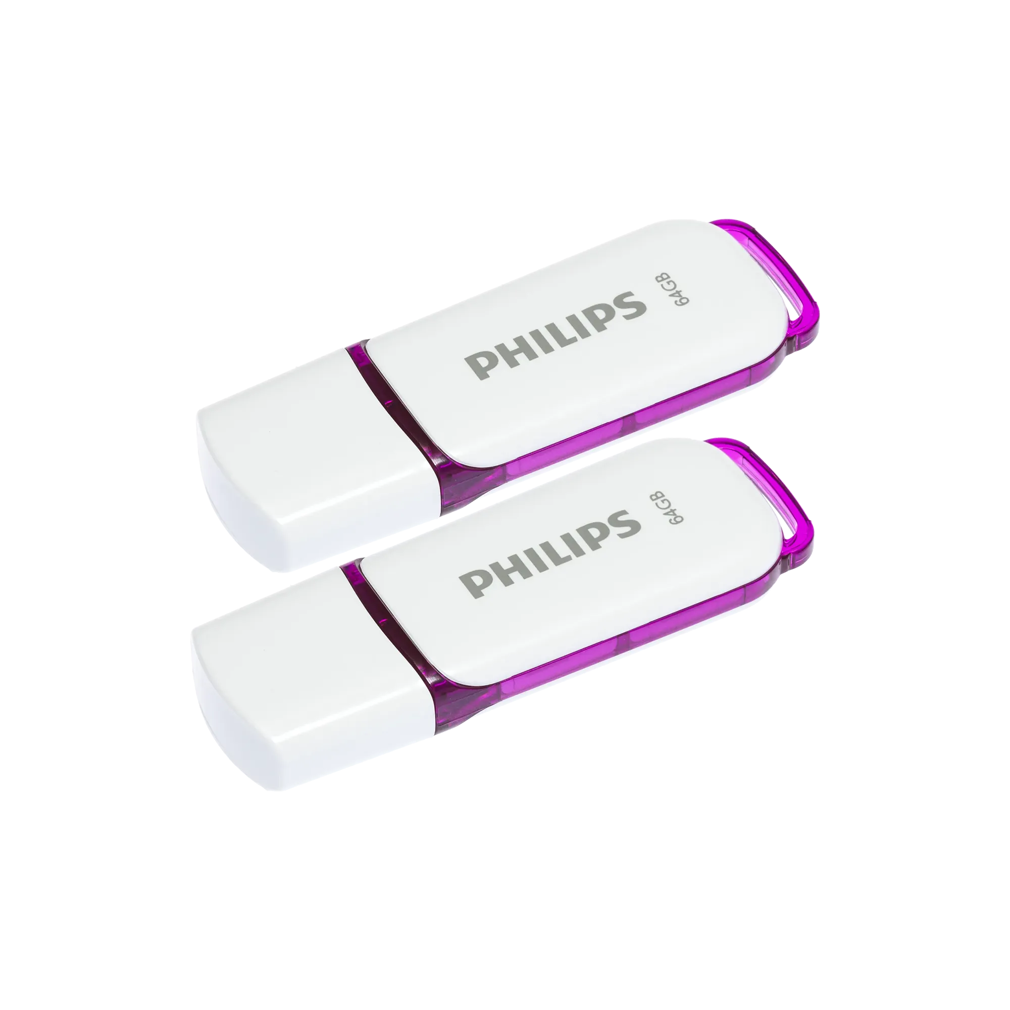 Philips USB 2.0 Snow 64 GB 2-pack
