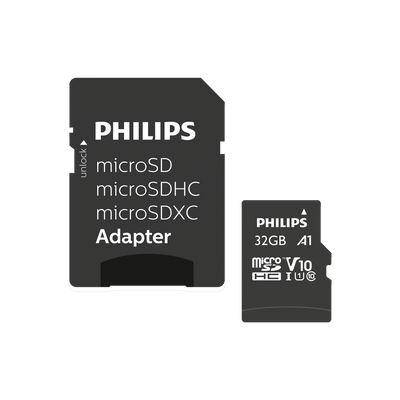 Philips microSDHC UHS-I U1 kaart 32 GB