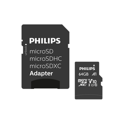 Philips microSDXC kaart UHS-I U1 64 GB