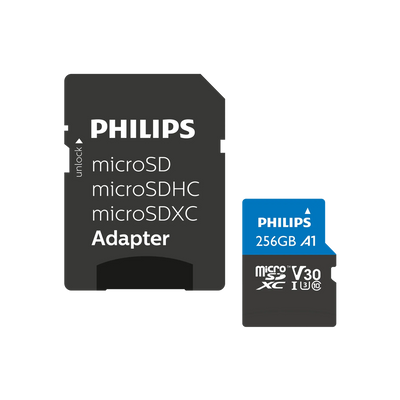 Carte microSDXC Philips UHS-I U3 256 Go