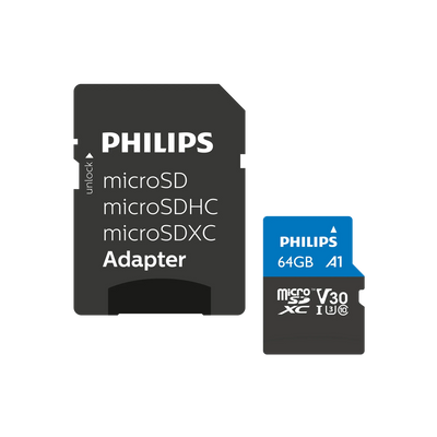 Philips microSDXC-Karte UHS-I U3 64 GB