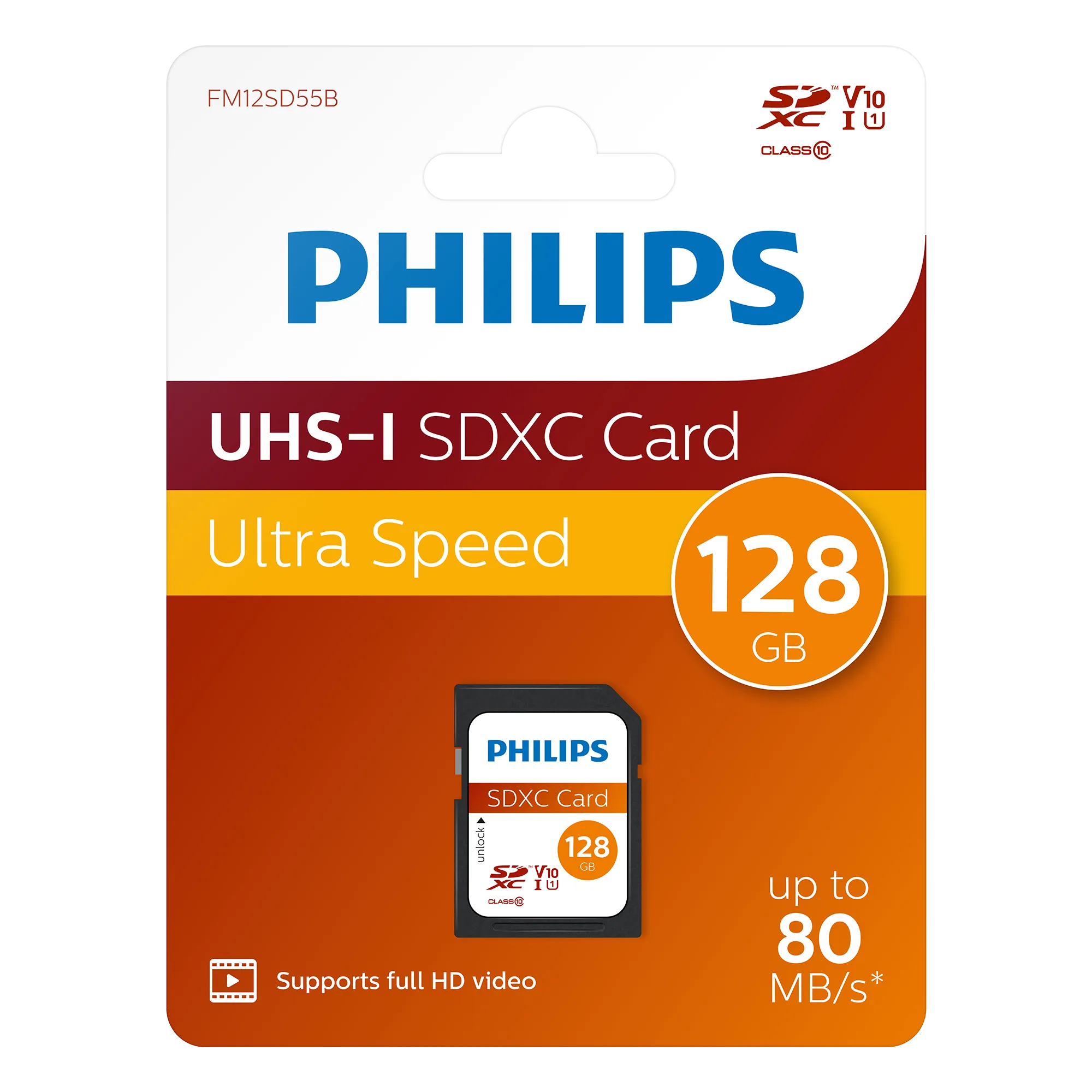 Philips SDXC-Karte UHS-I U1 128 GB