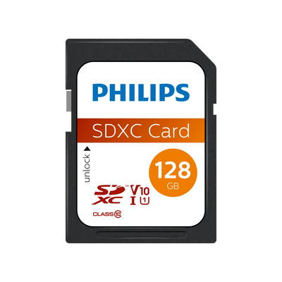 Carte SDXC Philips UHS-I U1 128 Go