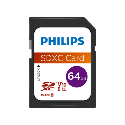 Carte SDXC Philips UHS-I U1 64 Go