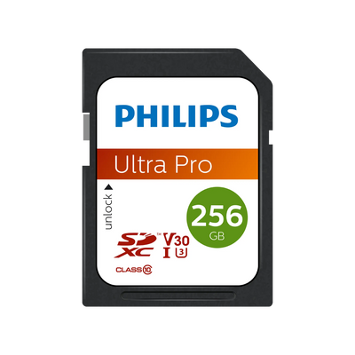 Philips SDXC kaart UHS-I U3 256 GB