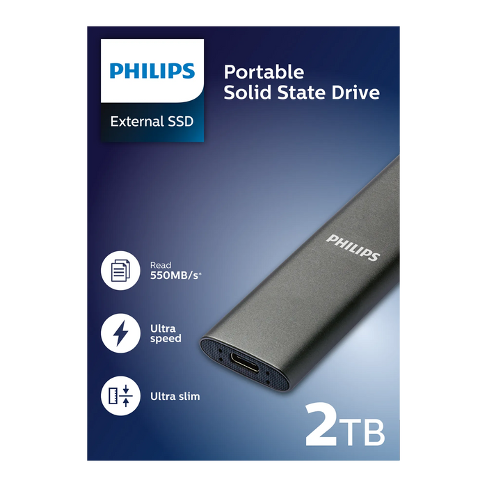 Philips SSD USB-C 2 TB