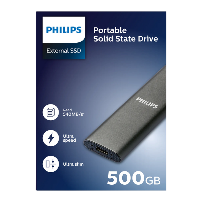 Philips SSD USB-C 500 GB