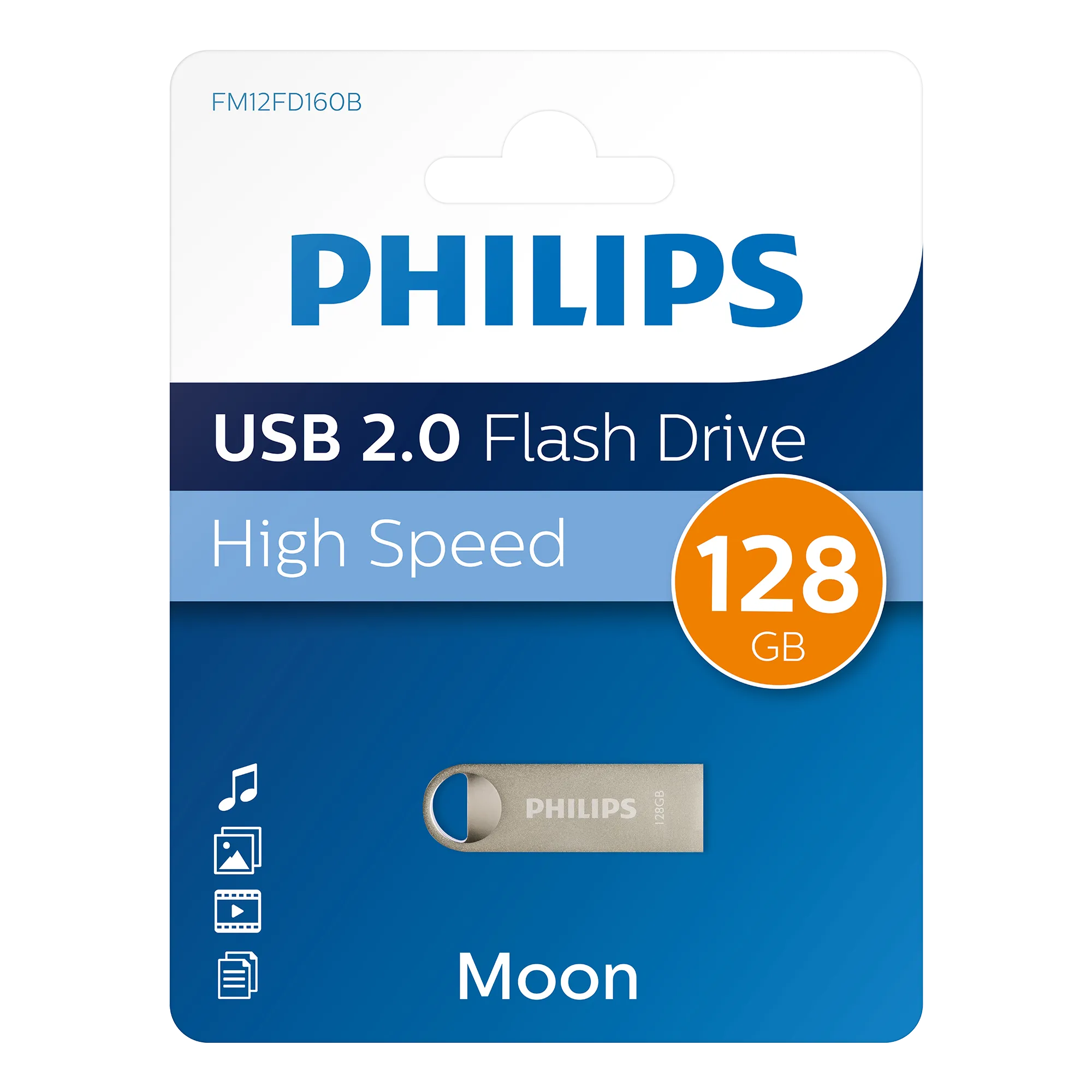 Philips USB 2.0 Moon 128 GB