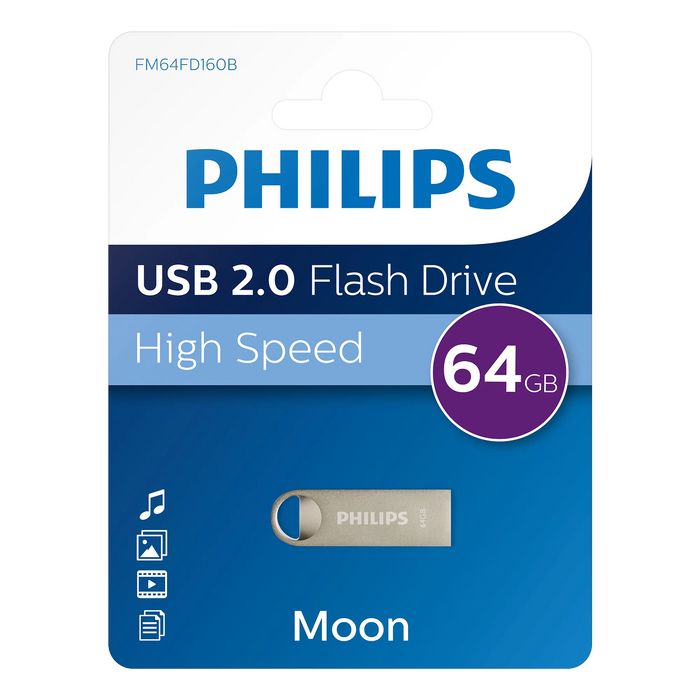 Philips USB 2.0 Moon 64 GB