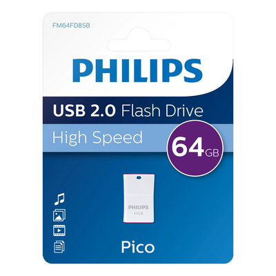 Philips USB 2.0 Pico 64 GB