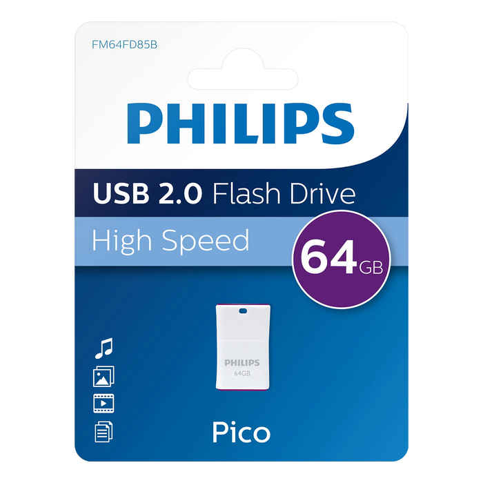 Philips USB 2.0 Pico 64 GB