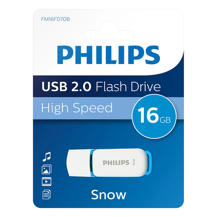 Philips USB 2.0 Snow 16 GB