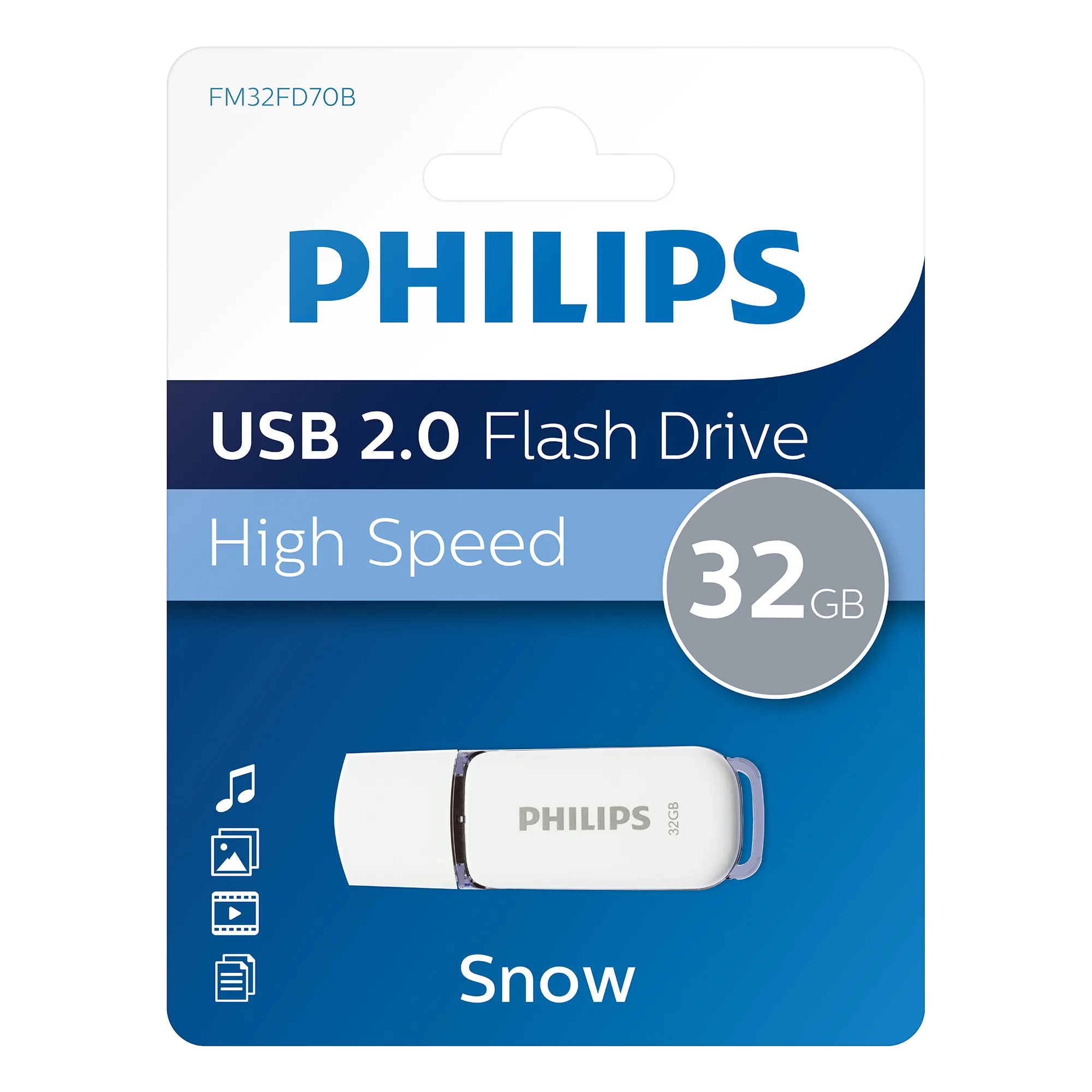 Philips USB 2.0 Snow 32 GB