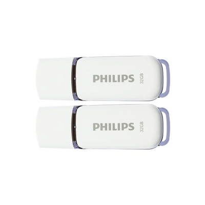 Philips USB 2.0 Snow 32 GB 2-pack