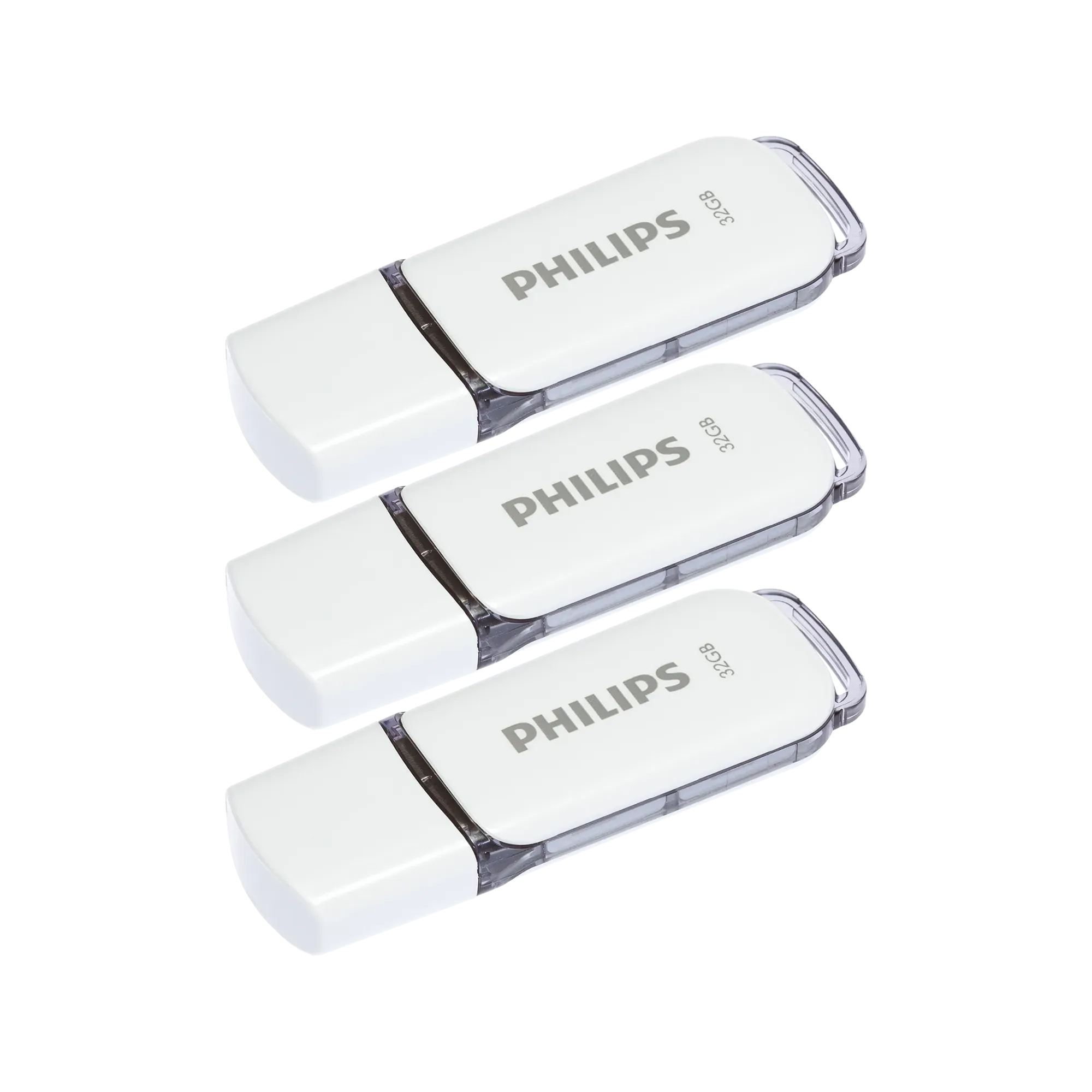 Philips USB 2.0 Snow 32 GB 3-pack