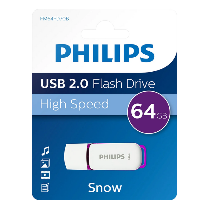 Philips USB 2.0 Snow 64 GB