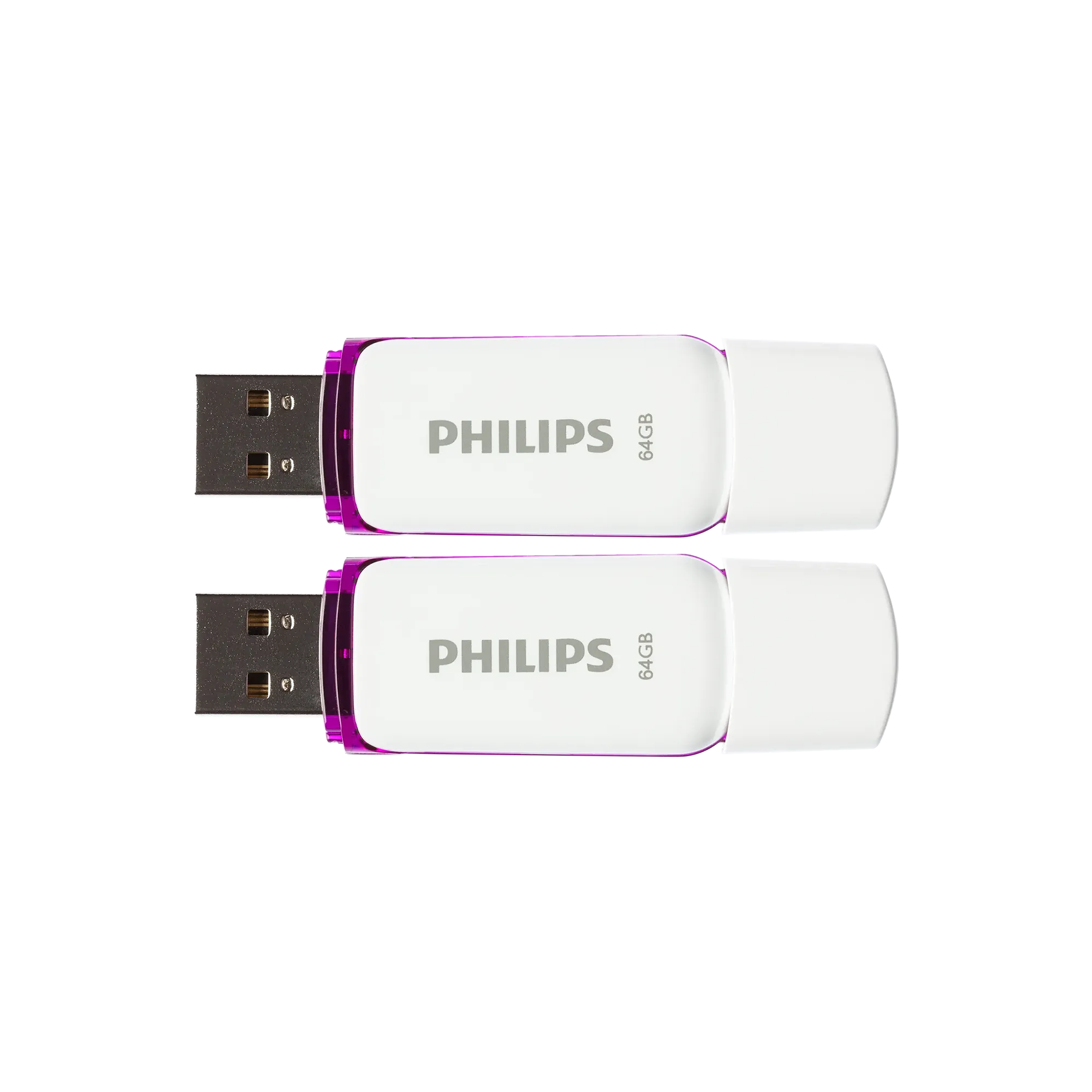 Philips USB 2.0 Snow 64 GB 2-pack