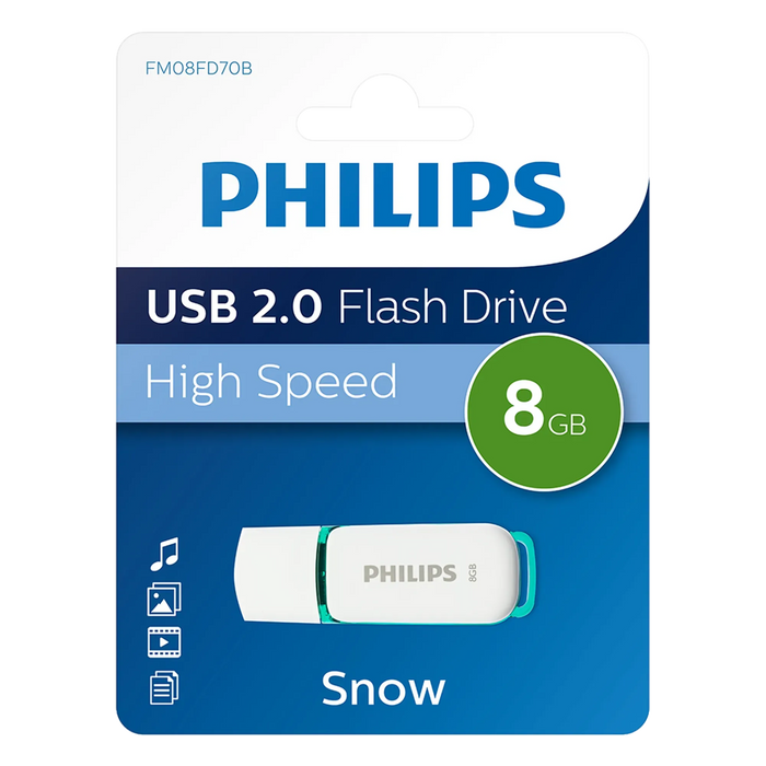Philips USB 2.0 Snow 8 GB