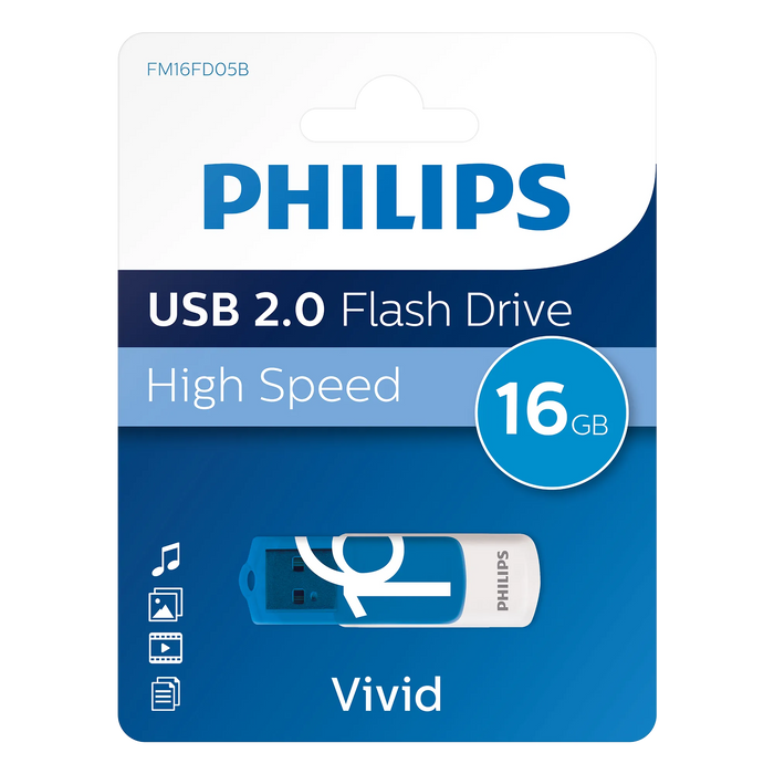 Philips USB 2.0 Vivid 16 GB