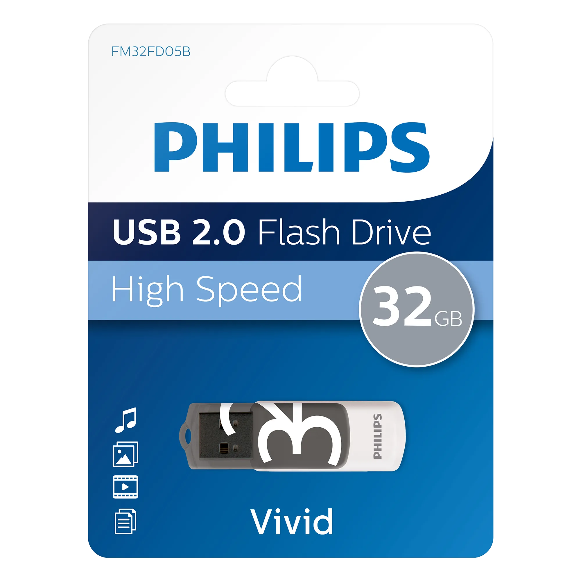 Philips USB 2.0 Vivid 32 GB