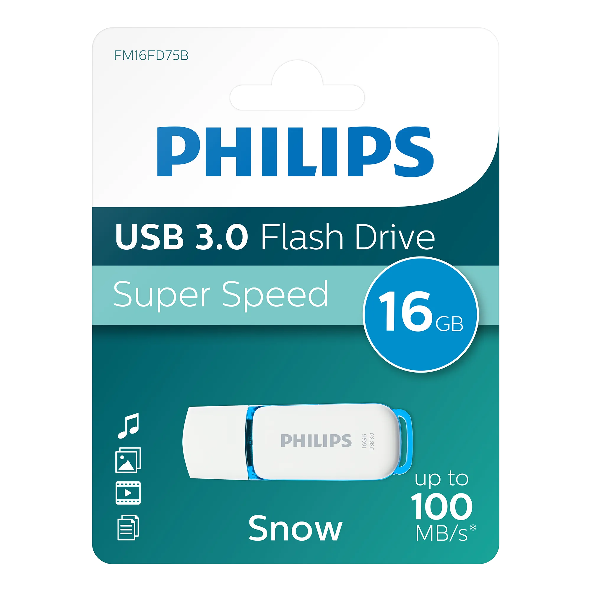 Philips USB 3.0 Snow 16 GB