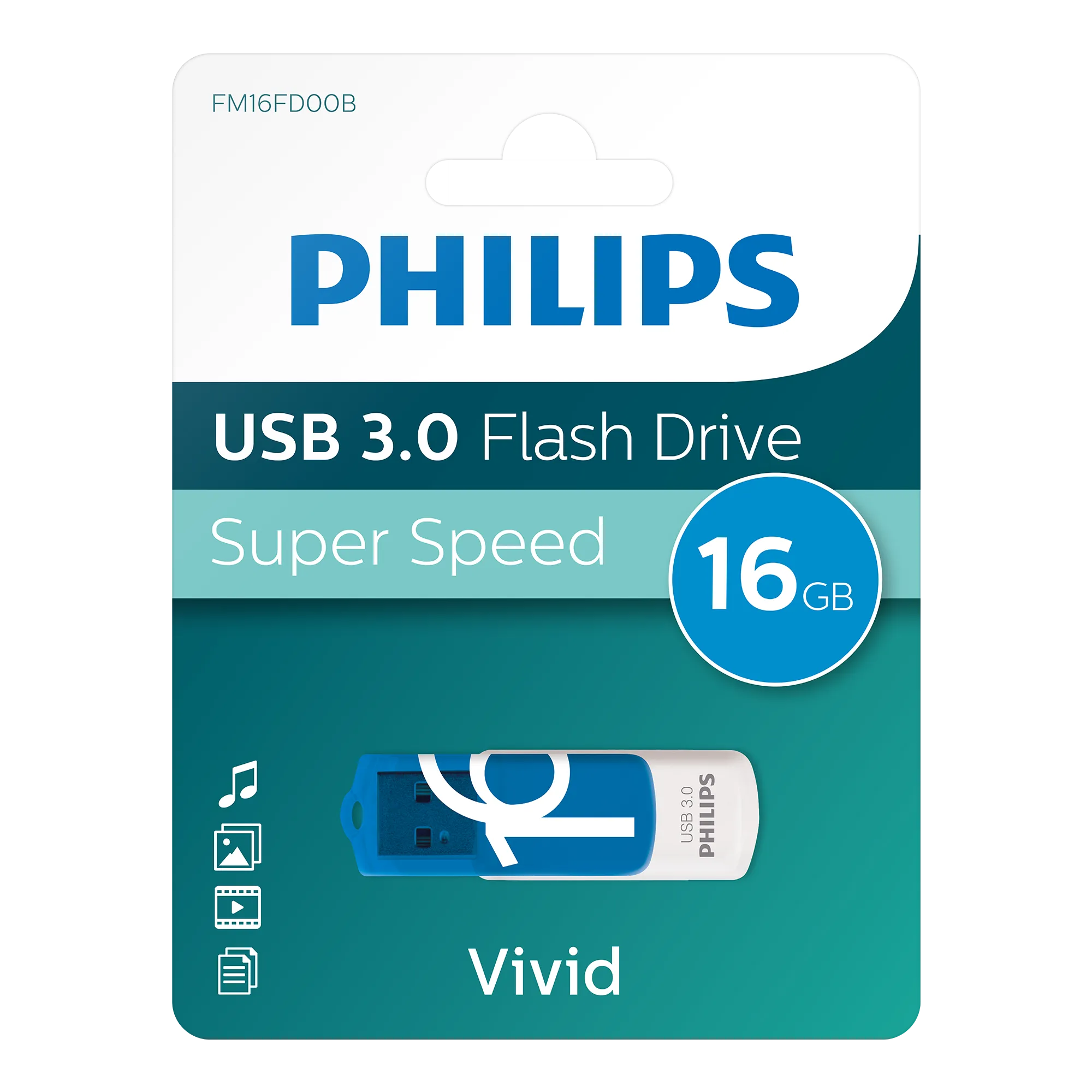 Philips USB 3.0 Vivid 16 GB