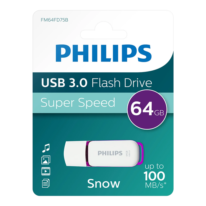 Philips USB 3.0 Snow 64 GB