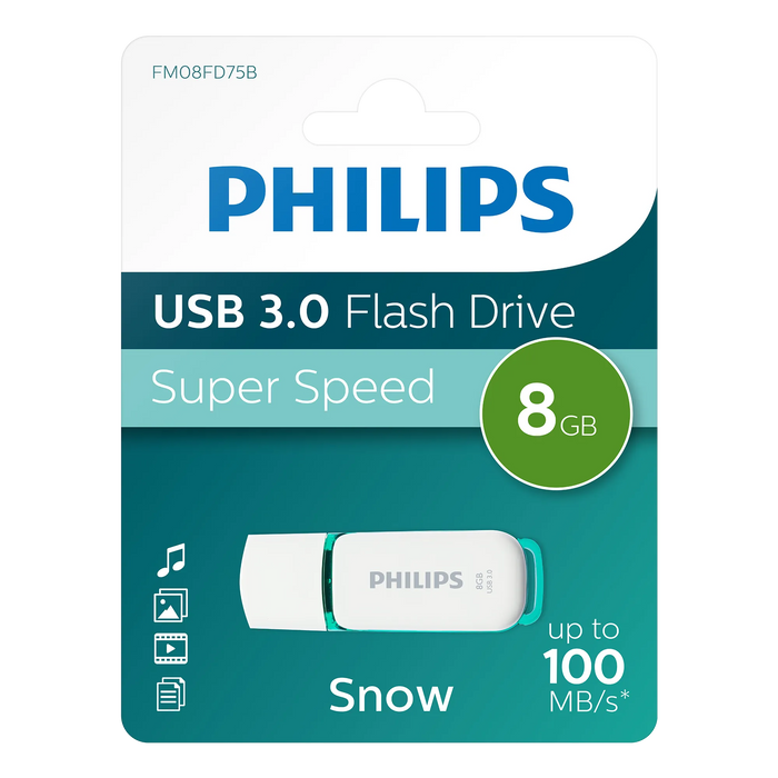 Philips USB 3.0 Snow 8 GB