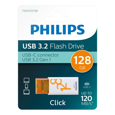 Philips USB 3.2 Click 128 Go
