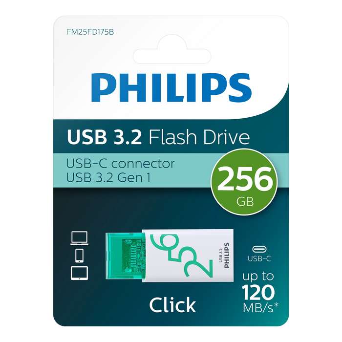 Philips USB 3.2 Click 256 GB