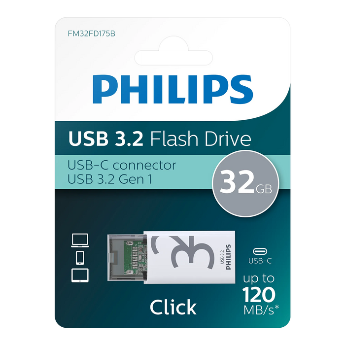 Philips USB 3.2 Click 32 GB