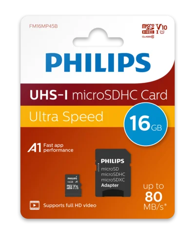 Philips Micro SDHC Card 16GB