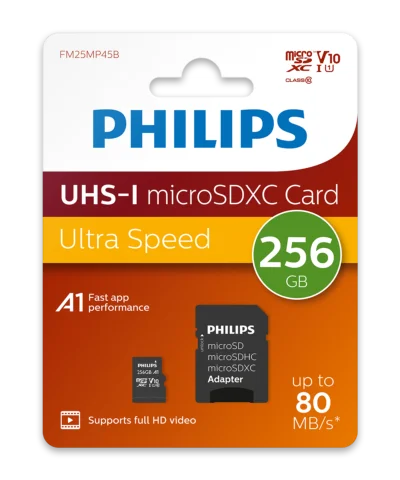 Philips Micro SDXC Card 256GB
