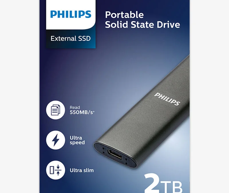 Philips External SSD Ultra speed USB-C