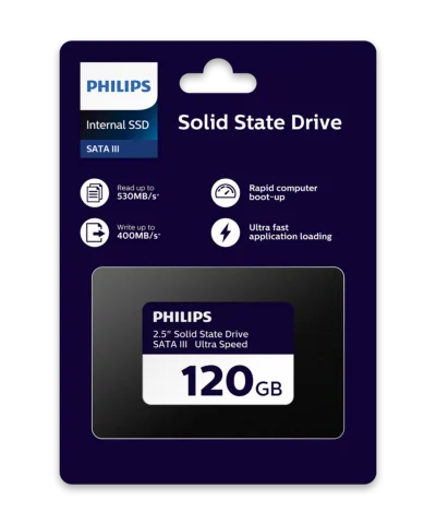 Philips Internal SSD 2.5″ SATA III 120GB