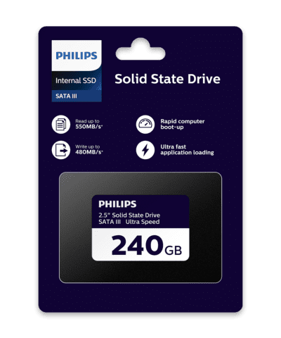 Philips Interne SSD 2.5″ SATA III 240GB