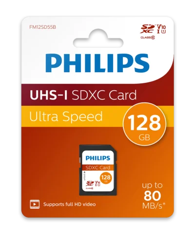 Philips SDHC Kaart 128GB