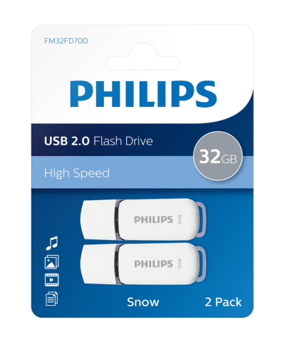 Philips USB 2.0 Snow Edition 32GB 2-Pack