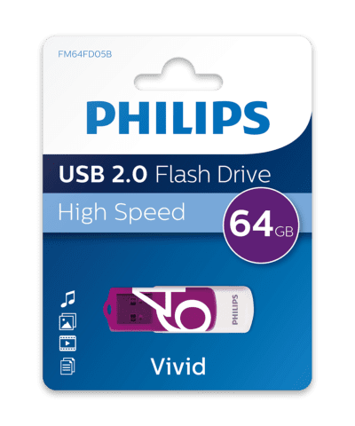 Philips USB 2.0 Vivid Editie 64GB