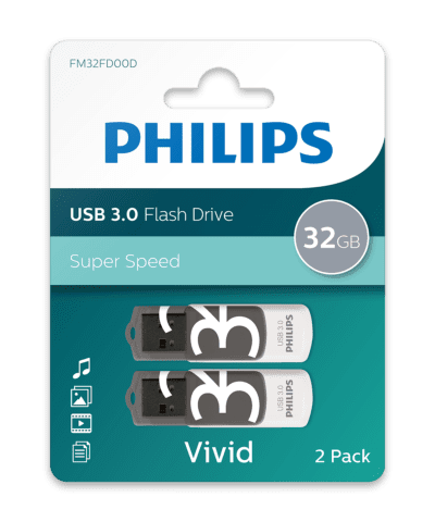 Philips USB 3.0 Vivid Edition 32GB 2-pack