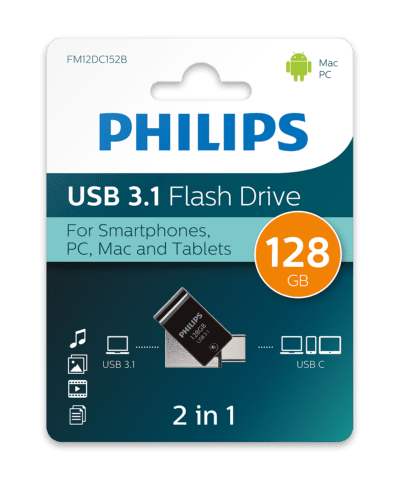 Philips USB 3.1 2-in-1 Editie 128GB