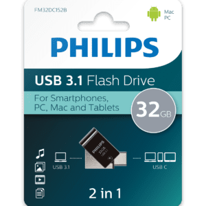 Philips USB 3.1 2-in-1 Editie 32GB