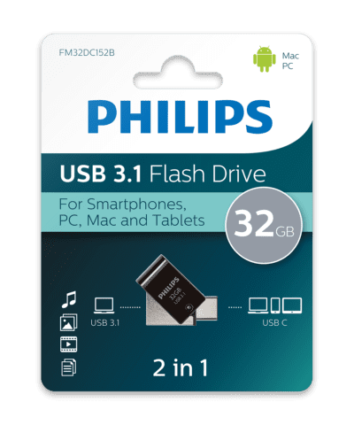 Philips USB 3.1 2-in-1 Editie 32GB
