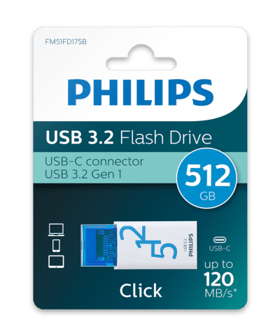 Philips USB 3.2 Click Edition 512GB
