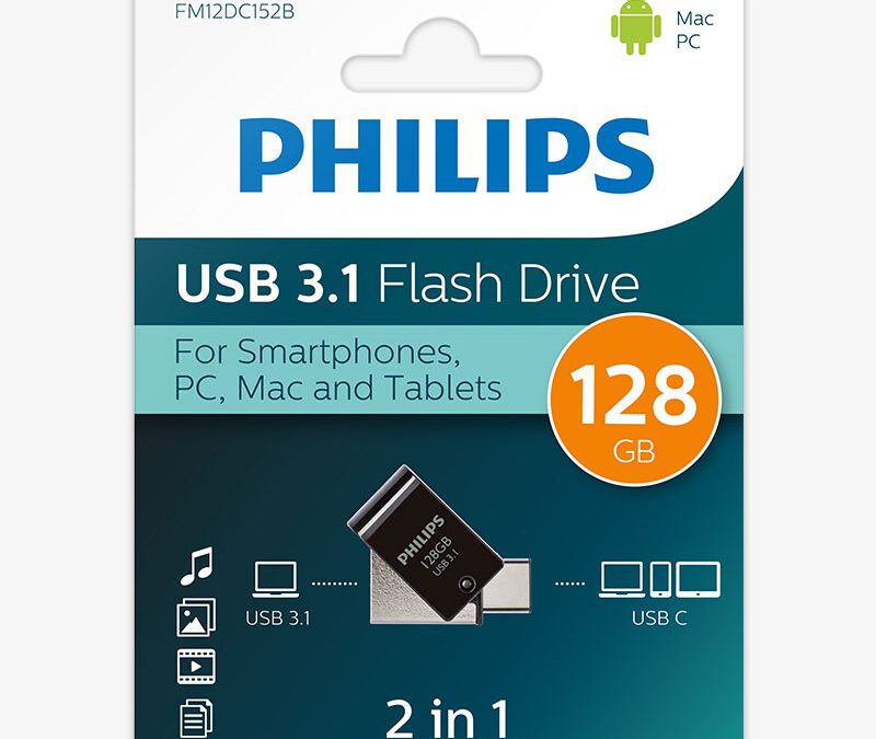 Philips USB 3.1 2-in-1 USB-C Editie