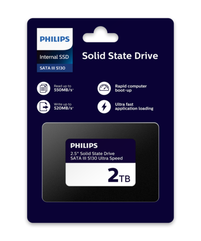 Philips Interne SSD 2.5″ SATA III S130 - 2TB